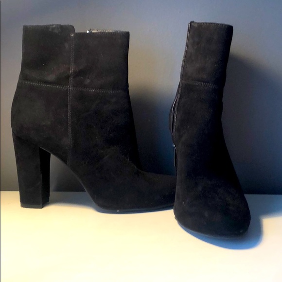 Suede Booties - Picture 1 of 4